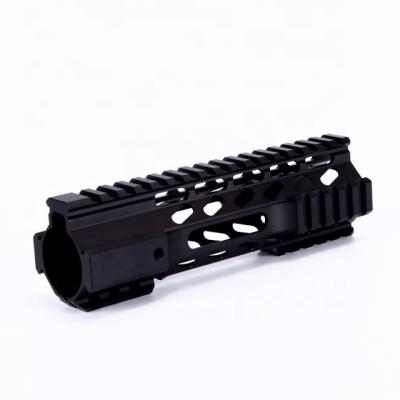 China T6 6061 Aluminum AR15 Aircraft Parts Shark Style M LOK Handguard 6061 Aluminum Rifle Heavy Duty Alloy 7 Inch Length for sale