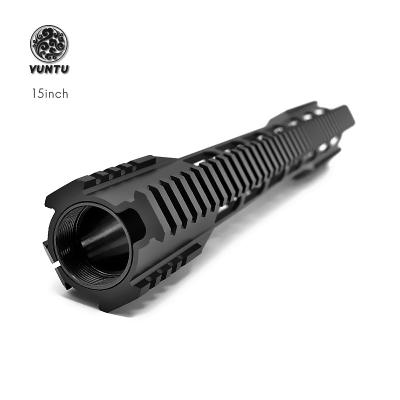 China Durable CNC Machining M-lok Ar15 Handguard 15