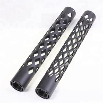 China Lightweight Aluminum Alloy AR15 Handguard Tube Hollow Profile Free Floating Aluminum Accessories for sale