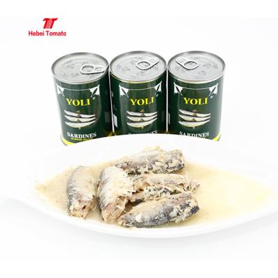 China Factory Wholesale Canned Canned Fish Canned Mackerel In Brine 425g for sale