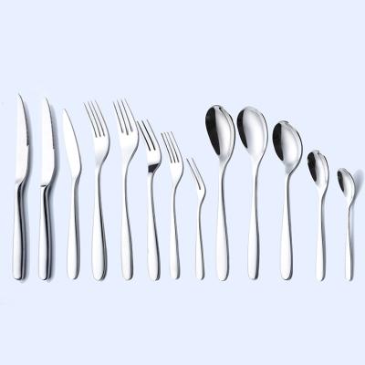 China Restaurant and Family Flatware Fork Spoon Knife Sustainable Stainless Cutlery for sale