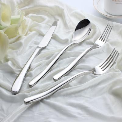 China Viable Dinnerware Fork and Spoon Wedding Silverware Gift Set for sale