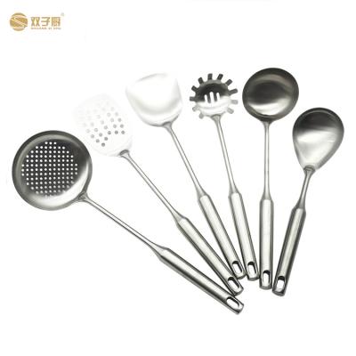 China Sustainable Customized Longevity Kitchenware Stainless Steel Utensil Set Cooking Accessories Tools for sale