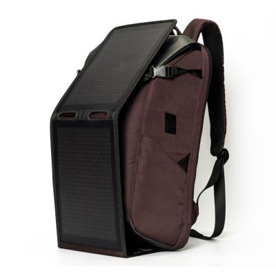 China With USB High Quality Solar Panel Backpack Waterproof Backpack With Solar Panel Solar Backpack For Traveling for sale