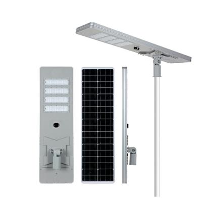 China Smart anti-rust and windproof system of the latest sensor street light design all in one solar street light for sale