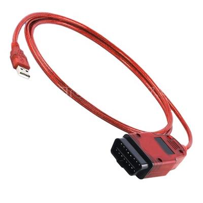 China Automotive FTDI FT232RL VAG K ISO9141 USB COM KKL 409.1 OBD2 KWP2000 FOR VW / AUDI for sale