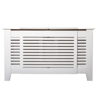 China OEM Modern MDF Radiator Cover White Adjustable Radiator Cover For Home Decoration for sale