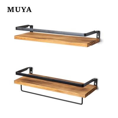 China (Others) High Quality Adjustable Wall Mounted Floating Shelves Storage Shelves For Kitchen Bathroom for sale