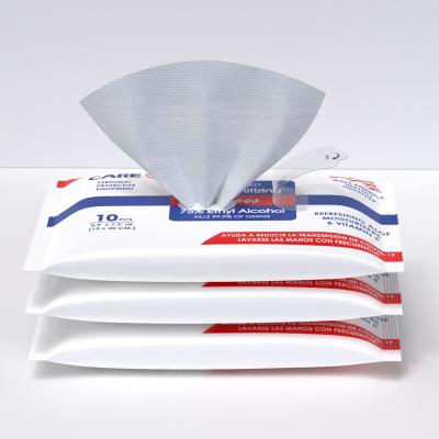 China Soft Wipes Cheap High Quality Portable Nonwoven Fabric Household Spunlace Clean Cloths for sale