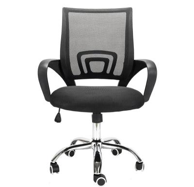 China Home Office Mid Lumbar Support Armrest Executive Roll Swivel Ergonomic Mesh Computer Task Chair Rotation Adjustable Back for sale