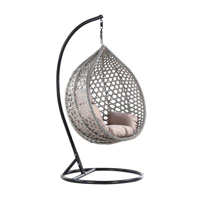 China Modern Hot Selling Modern Hanging Rattan Swing Chair Headrest Living Room Bed Room Furniture for sale