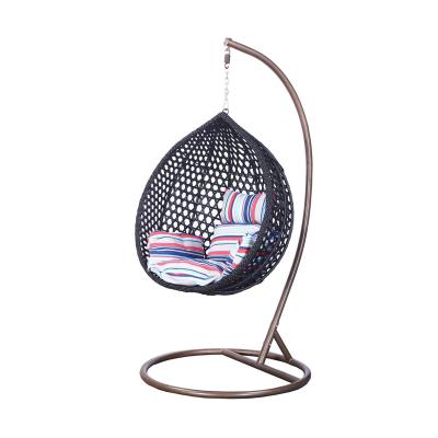 China Modern Fashionable Hammock Dormitory Round Hand Made Hanging Chair Swing For Children and Adult Rattan Swing for sale