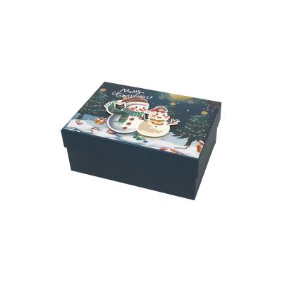 China Recyclable Custom Paper Christmas Chocolate Box Make Up Cardboard Packaging Gift Box for sale