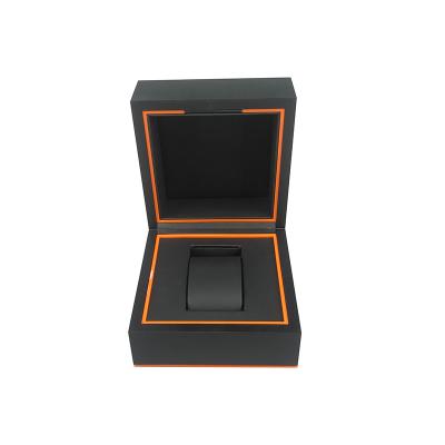 China Handmade Luxury Open Hard Cardboard Sides Watch Storage Boxes Elegant Jewelry Display Gift Box for sale