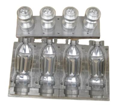 China Steel Multi Cavities PET Plastic Bottle Blow Molding / Mold For Soft Drink Bottle for sale