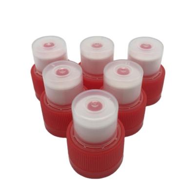 China Non Puddle Factory Price 28mm Push Pull Sports Cap Sports Water Bottle Plastic Caps for sale