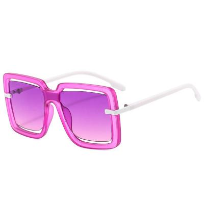 China Fashion sunglasses sell anti ultraviolet large frame European and American border personalized wholesale sunglasses for sale