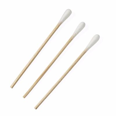 China Hot Selling Cotton Tip Tips Eco Friendly Cotton Earbuds Cotton Swab Bamboo for sale