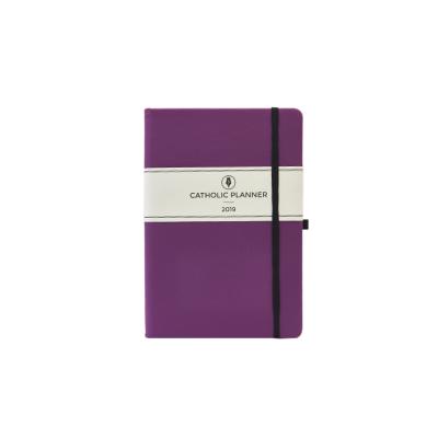 China Cheapest high quality custom paper notebook hardcover book with rubber band and pen holder for sale