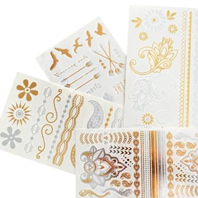 China New Design Temporary Cosmetic Grade Glow In Dark Body Tattoos Stickers for sale