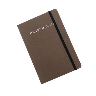 China Free Sample 2021 Recycled Paper Hardcover Journal Personalized Notebook With Pen for sale