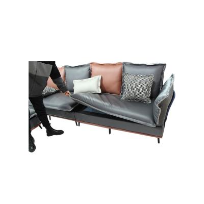 China Other Functional Living Room Furniture Fabric Two Seat Sofas Handrail Sofas Bed for sale