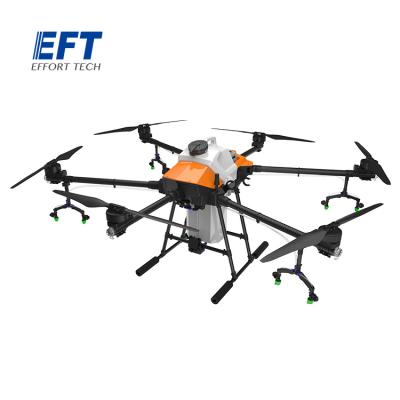 China Agriculture Bumblebee EFT G630 30L 30KG Payload Hexacopter Drone Frame Kit Agriculture Spray Drone For Wheat Maize Millet Rice Sowing Fertilization UAV for sale