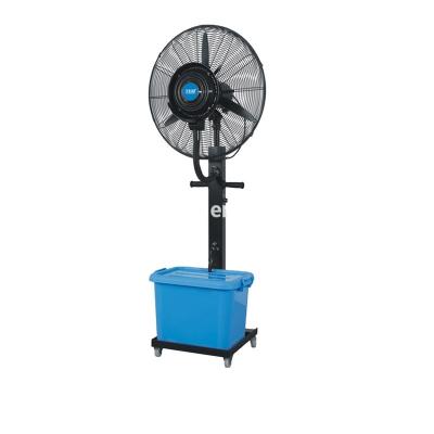 China Large Tank Water Standing Air Water Mist Spray Fan Through Water Cooling Mist Floor Modern Portable Strong Power Outdoor Electric for sale