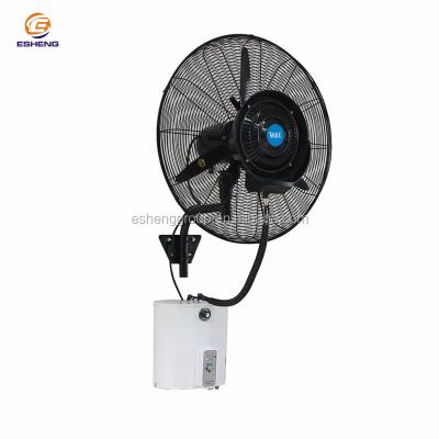 China 10m Ceiling Fan Wall Fan with Humidifier Mist Wall Mount Fan for sale