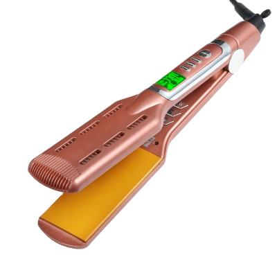 China 2021 Outdoor New Hair Straightening Flat Irons Ceramic Coating Flat Iron MCH Hair Straightener Styling Tool for sale