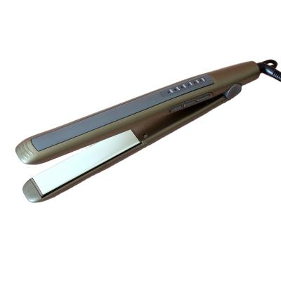 China China 2021 Flat Iron LCD Display Outdoor Hair Straightener Hair Salon Machine With PTC Heating Element for sale