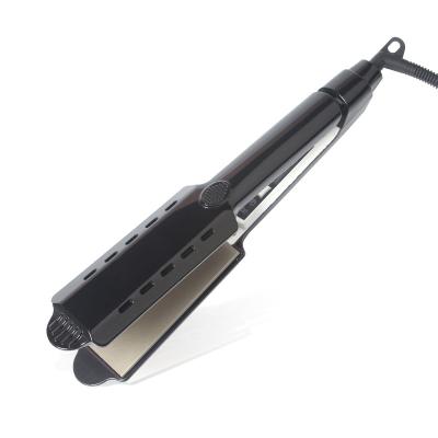 China Outdoor Professional Titanium Plate Hair Straighteners For Fast Heat Up Thermal Design Double Row SY-001 for sale