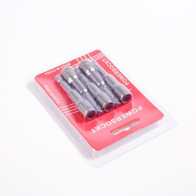 China Versatile Quick Change Hex Shank 5pcs 8mm Nut Driver Set for Hand/Electric Tools for sale