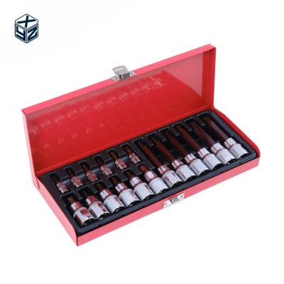 China Precision Machining  S2 18pcs Steel Box Bits Set For Hand Electric Tools for sale