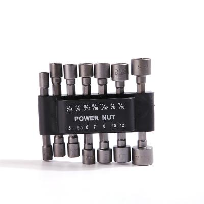 China CRV 14pcs Screwdriver Screw Socket Driver Bit Set Nut Driver Set For Drill Hand Tool for sale