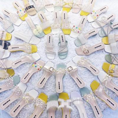 China Hot-selling latest design breathable summer women slippers shoes wholesale manufacture in china for sale