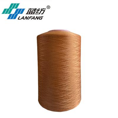 China Anti-bacteria IN STOCK DTY 50D-600D Dope Dyed 100% Polyester Yarns , DTY Filament Yarn SD 300D/192F Dope Dyed for sale