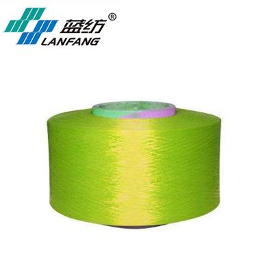 China Anti-bacteria Polyester Dope Dyed Textured Yarn FDY 100%Dope Dyed 300d Polyester fdy Yarn for sale