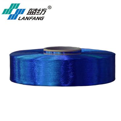 China Anti-bacteria 100% Polyester POY Yarn Textured POY Dope Dyed Yarn Polyester Filament Yarn for sale