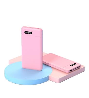 China Mini 10000mA DC power bank USB C power bank lithium polymer IC card support charging mobile power supply fast wholesale fast bank charges for sale