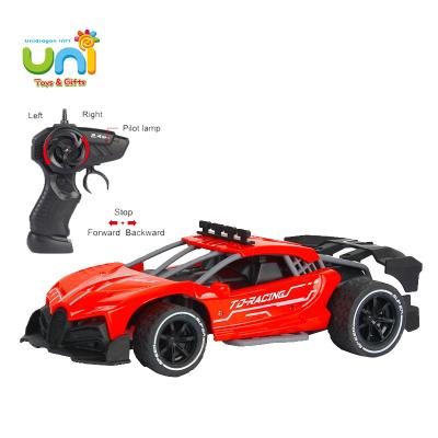 China 1:18 RC model car 2.4G high speed rc remote control classic battery model children's remote control car toys for sale