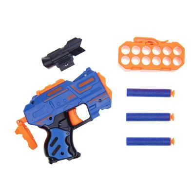 China Amazon Hot Selling Toy Electronic Toy Child Small Bullet Gun Shooting Soft Toys For Child for sale