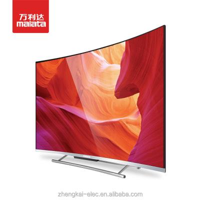 China Hotel / Home / Kitchen / Bathroom Best Quality Curved Smart Led TV Cheap Price for sale