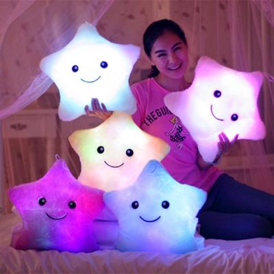 China Stirring Person Toys Stirring Person Toys New Creative Shinny Cute Plush Toy Light Cushion for sale