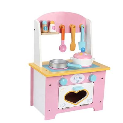 China Good Quality Fashion Non-Toxic Wooden Non-Toxic Wooden Cook Promotional Kid's Kitchen Pretend Play Set Toy for sale