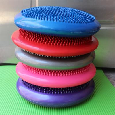 China Hotsell Yoga Toys Yoga Toys Inflated Yoga Stability Air Shimmy Cushion Disc Balance Pad Protector for sale