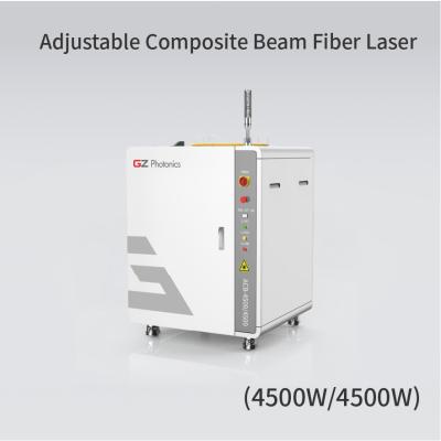 China 4500W Composite Beam Compact Fiber Laser Industrial met instelbare snelheid Te koop