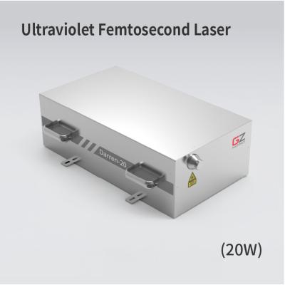 China Femtosecond 20W UV Laser Source For Material Microprocessing Industries for sale