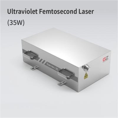 China 35W Ultraviolet Femtosecond Pulsed Fiber Laser zeer schaalbaar voor medisch onderzoek Te koop