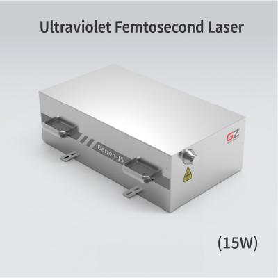 China Ultraviolet 15W Femtosecond Fiber Laser Energy Saving With High Tech for sale